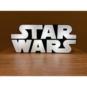 Star Wars Logo Light Wall Mountable and Freestanding Paladone Official Licensed